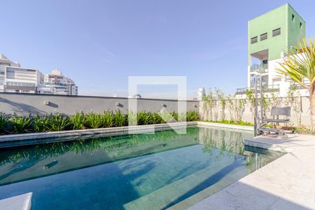 Área comum de kitnet/studio para alugar com 1 quarto, 24m² em Consolação, São Paulo