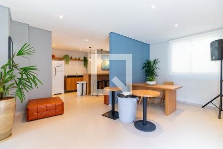 Apartamento para alugar com 34m², 2 quartos e sem vaga Apartamento para alugar com 34m², 2 quartos e sem vagaÁrea comum - Salão de Festas