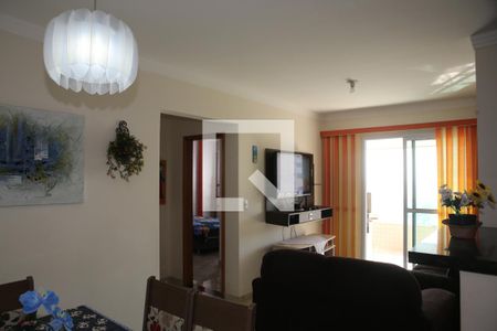 Sala de apartamento para alugar com 2 quartos, 74m² em Vila Caiçara, Praia Grande