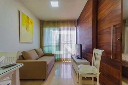 Sala de apartamento para alugar com 1 quarto, 57m² em Dois de Julho, Salvador