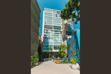 Apartamento para alugar com 57m², 1 quarto e 1 vagaFachada do bloco