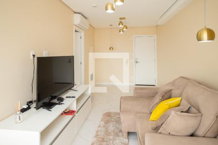 Sala de apartamento para alugar com 1 quarto, 42m² em Centro, São Bernardo do Campo