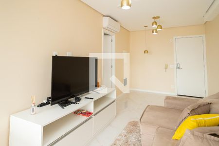 Sala de apartamento para alugar com 1 quarto, 42m² em Centro, São Bernardo do Campo