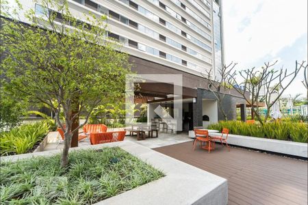 Apartamento para alugar com 42m², 1 quarto e 1 vaga Apartamento para alugar com 42m², 1 quarto e 1 vagaÁrea comum - Churrasqueira