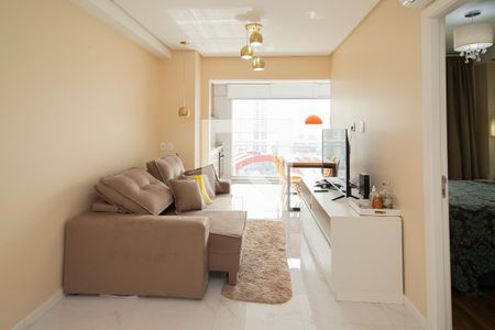 Sala de apartamento para alugar com 1 quarto, 42m² em Centro, São Bernardo do Campo