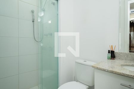 Banheiro de apartamento para alugar com 1 quarto, 42m² em Centro, São Bernardo do Campo