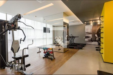 Apartamento para alugar com 42m², 1 quarto e 1 vaga Apartamento para alugar com 42m², 1 quarto e 1 vagaÁrea comum - Academia