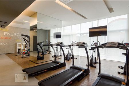 Apartamento para alugar com 42m², 1 quarto e 1 vaga Apartamento para alugar com 42m², 1 quarto e 1 vagaÁrea comum - Academia
