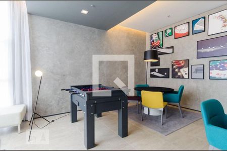 Apartamento para alugar com 42m², 1 quarto e 1 vaga Apartamento para alugar com 42m², 1 quarto e 1 vagaÁrea comum - Salão de Jogos