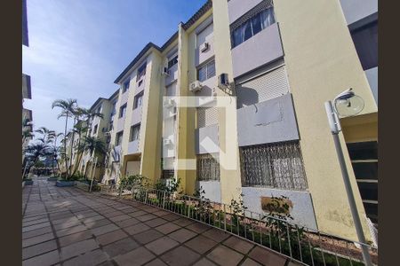 Fachada do bloco de apartamento à venda com 1 quarto, 37m² em Sarandi, Porto Alegre