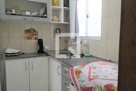 Cozinha de apartamento à venda com 2 quartos, 55m² em Santa Branca, Belo Horizonte