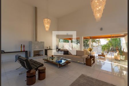 Sala de casa à venda com 5 quartos, 606m² em Bandeirantes (pampulha), Belo Horizonte