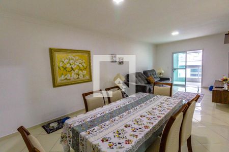 Sala de apartamento para alugar com 3 quartos, 130m² em Cidade Ocian, Praia Grande