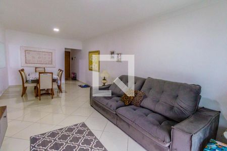 Sala de apartamento para alugar com 3 quartos, 130m² em Cidade Ocian, Praia Grande