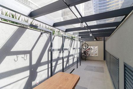 Studio para alugar com 27m², 1 quarto e sem vagaÁrea comum - Bicicletário