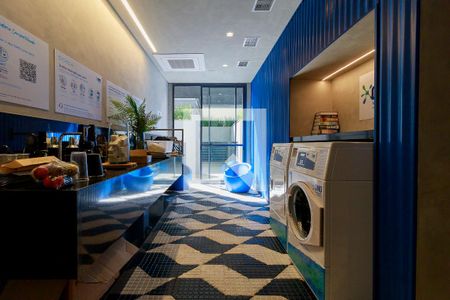 Studio para alugar com 27m², 1 quarto e sem vagaÁrea comum - Lavanderia