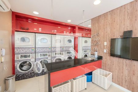 Studio à venda com 32m², 1 quarto e 1 vagaLavanderia