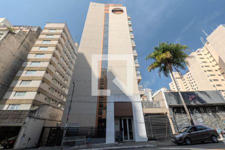 Studio à venda com 32m², 1 quarto e 1 vagaFachada