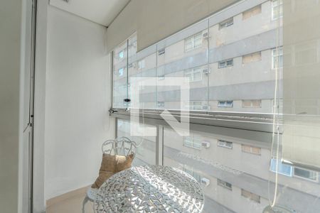 Varanda do Studio de kitnet/studio para alugar com 1 quarto, 32m² em Consolação, São Paulo