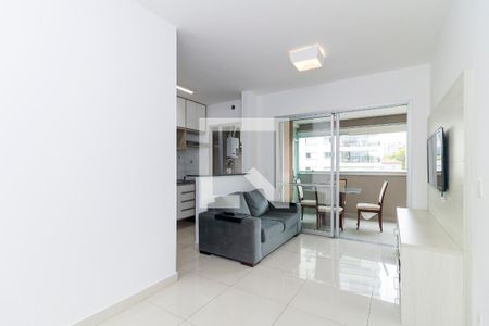 Sala de apartamento para alugar com 1 quarto, 53m² em Campo Belo, São Paulo
