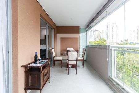 Sala - Varanda de apartamento para alugar com 1 quarto, 53m² em Campo Belo, São Paulo