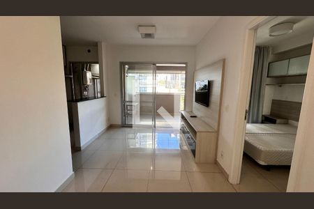 Sala de apartamento para alugar com 1 quarto, 53m² em Campo Belo, São Paulo