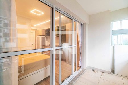 Studio à venda com 26m², 1 quarto e sem vagaVaranda