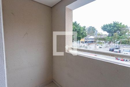 Varanda da sala  de apartamento à venda com 3 quartos, 60m² em Taboão, Diadema