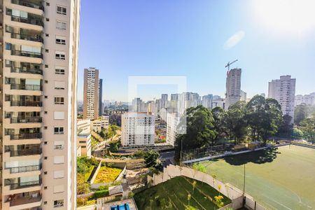 Varanda - Vista de apartamento para alugar com 1 quarto, 50m² em Vila Andrade, São Paulo