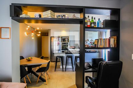Sala de apartamento para alugar com 1 quarto, 50m² em Vila Andrade, São Paulo