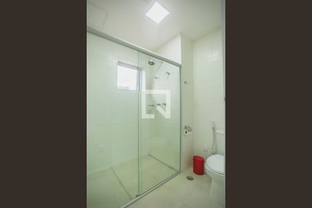 Banheiro de kitnet/studio para alugar com 1 quarto, 28m² em Vila Clementino, São Paulo