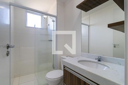 Banheiro da suíte de apartamento à venda com 2 quartos, 57m² em Fazenda Santa Cândida, Campinas