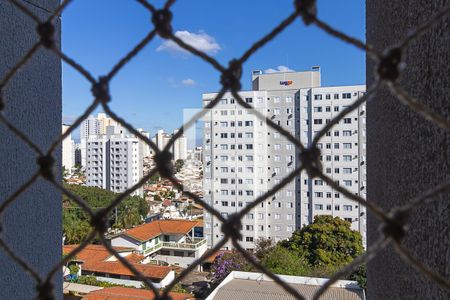Vista da suíte de apartamento à venda com 2 quartos, 57m² em Fazenda Santa Cândida, Campinas