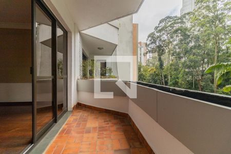 Varanda Sala de Jantar de apartamento à venda com 4 quartos, 217m² em Morumbi, São Paulo