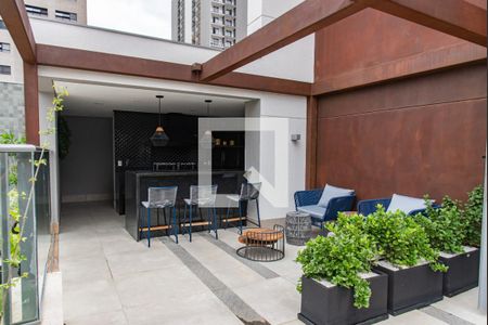 Studio à venda com 29m², 1 quarto e sem vagaChurrasqueira