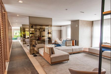 Studio à venda com 29m², 1 quarto e sem vagaHall social