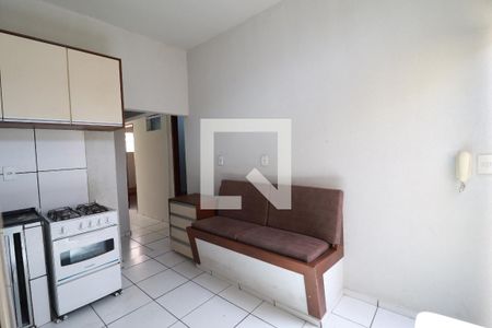 Sala/Cozinha de kitnet/studio para alugar com 2 quartos, 42m² em Centro, Uberlândia
