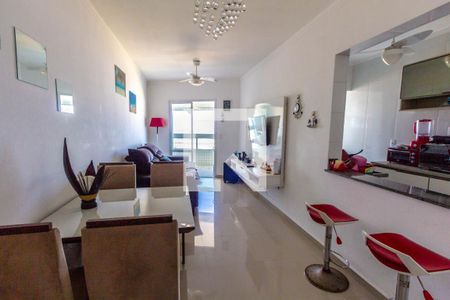 Sala de apartamento para alugar com 2 quartos, 108m² em Real, Praia Grande