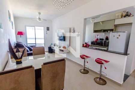 Sala de apartamento para alugar com 2 quartos, 108m² em Real, Praia Grande