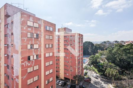Vista da sala de apartamento à venda com 2 quartos, 60m² em Demarchi, São Bernardo do Campo