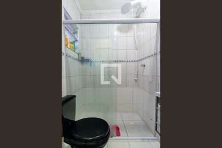 Banheiro da Suíte Detalhe de casa de condomínio à venda com 3 quartos, 92m² em Vila do Encontro, São Paulo