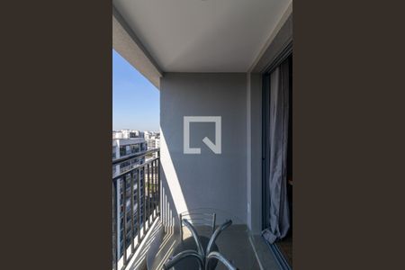 Studio à venda com 31m², 1 quarto e sem vagaVaranda