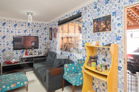 Sala  de casa de condomínio à venda com 3 quartos, 120m² em Demarchi, São Bernardo do Campo