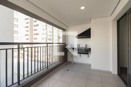 Varanda Gourmet  de apartamento para alugar com 3 quartos, 81m² em Vila Zilda- Torre 2, São Paulo