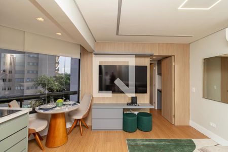 Sala/Cozinha de apartamento para alugar com 1 quarto, 45m² em Vila Mariana, São Paulo