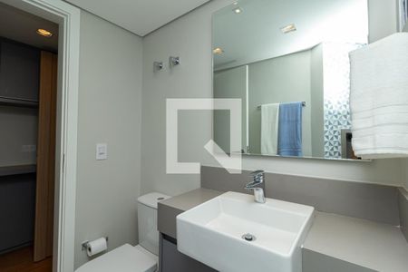 Apartamento para alugar com 45m², 1 quarto e 1 vaga Apartamento para alugar com 45m², 1 quarto e 1 vagaBanheiro da Suíte