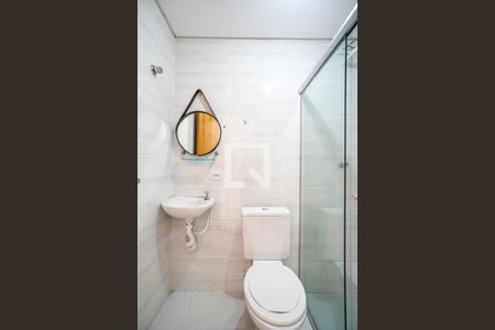 Banheiro social de apartamento para alugar com 1 quarto, 37m² em Vila Matilde, São Paulo