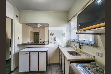 Cozinha Americana de apartamento para alugar com 1 quarto, 50m² em Vila Júlia, Guarujá