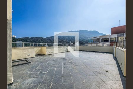 Área comum - Churrasqueira de apartamento para alugar com 1 quarto, 50m² em Vila Júlia, Guarujá