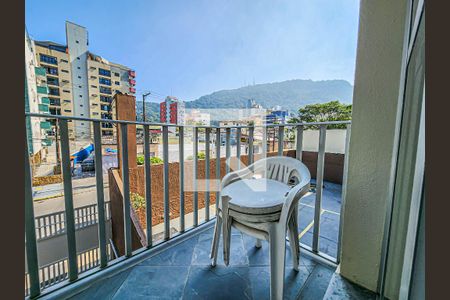 Sacada de apartamento para alugar com 1 quarto, 50m² em Vila Júlia, Guarujá